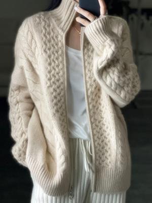 Щільний кашеміровий светр-кардиган-398 