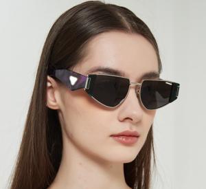 Широкі авангардні сонцезахисні окуляри Prada-410