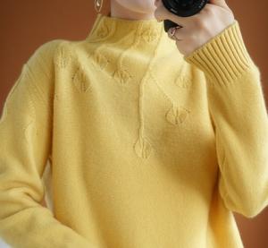 Кашеміровий пуловер, товстий в'язаний вовняний светр Miu Miu-248