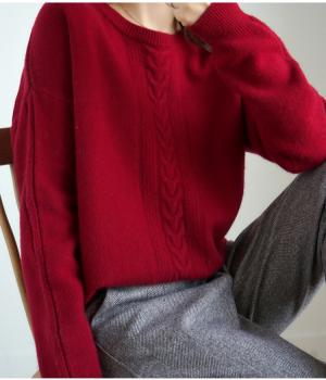 Елегантний теплий кашеміровий светр MIU MIU-258