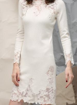 Шикарна ошатна кашемірова сукня Chanel-699