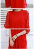MIU MIU Шикарна червона шовкова сукня MIU MIU-598