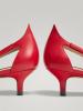 Massimo Dutti туфли Massimo Dutti-328 красного цвета