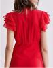 MIU MIU Шикарна червона стильна шовкова сукня MIU MIU-679