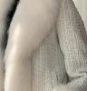 Louis Vuitton Елітне біле піджачок-напівпальто Louis Vuitton-1580 